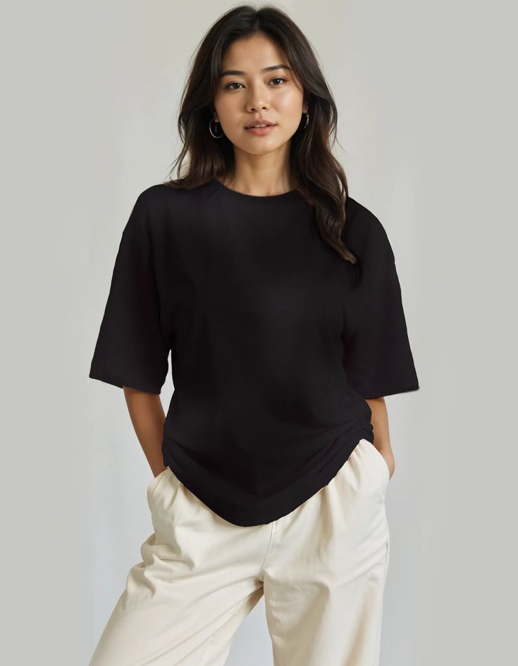 Solid Drop Shoulder