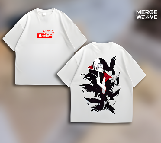 Drop Shoulder T-Shirt ( Itachi 3 )