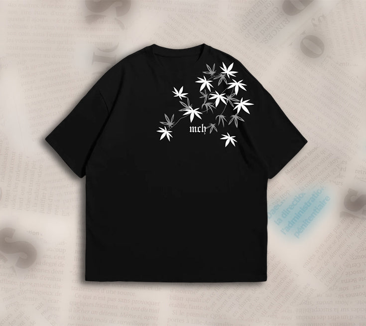 Drop Shoulder T-Shirt ( Leaf )