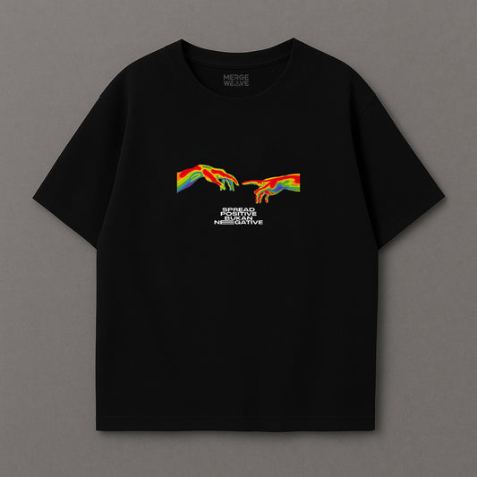 Drop Shoulder T-Shirt ( Positive Touch )